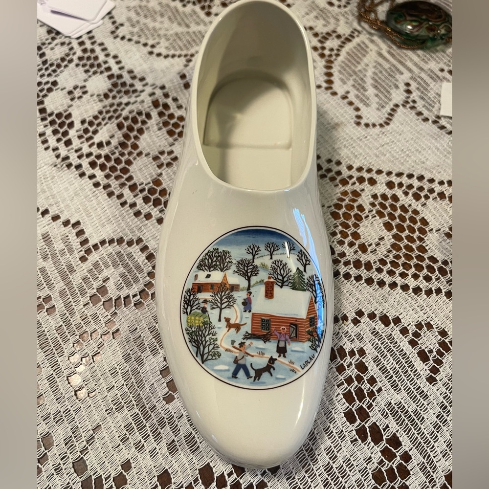 Villeroy & Boch porcelain shoe